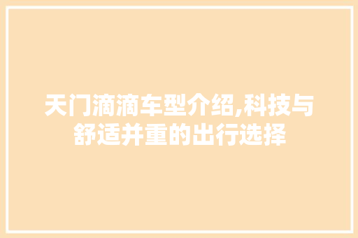 天门滴滴车型介绍,科技与舒适并重的出行选择 蓄电池配件