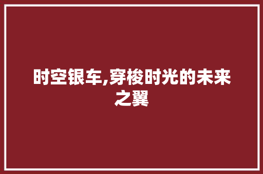 时空银车,穿梭时光的未来之翼
