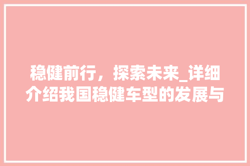 稳健前行，探索未来_详细介绍我国稳健车型的发展与未来