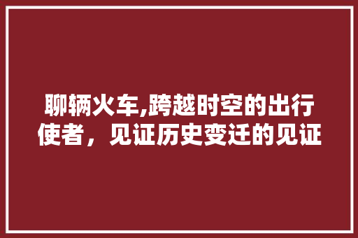 聊辆火车,跨越时空的出行使者，见证历史变迁的见证者