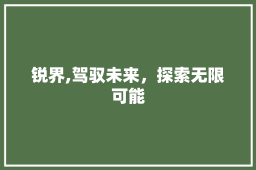 锐界,驾驭未来，探索无限可能 发动机配件