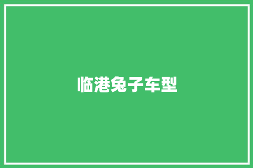 临港兔子车型