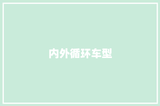内外循环车型