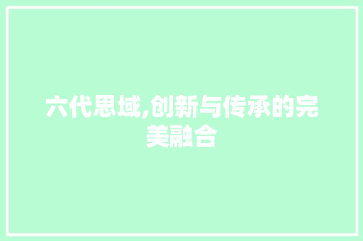 六代思域,创新与传承的完美融合