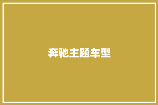 奔驰主题车型