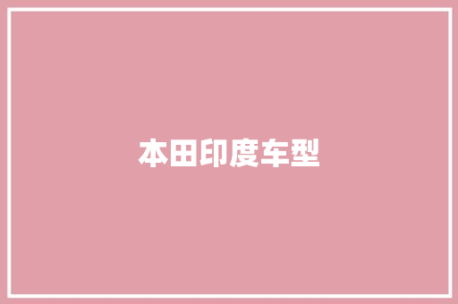 本田印度车型 蓄电池配件