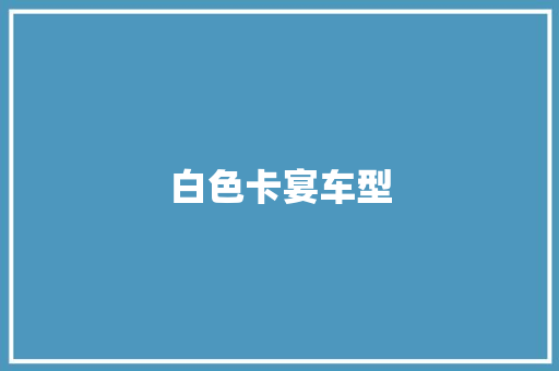 白色卡宴车型 底盘配件