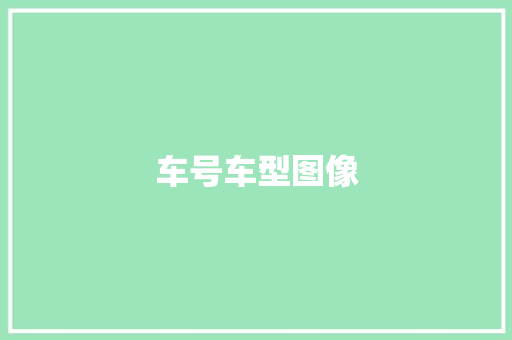 车号车型图像