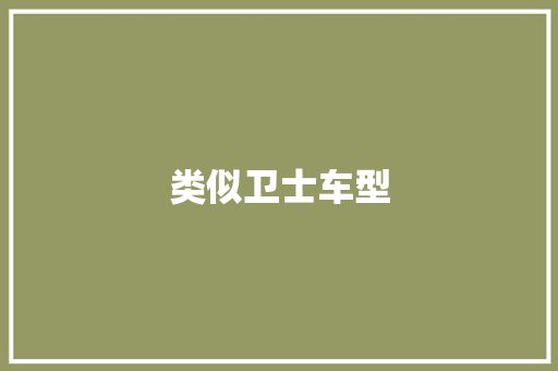 类似卫士车型