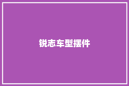 锐志车型摆件