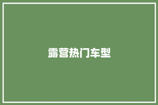 露营热门车型 车灯配件