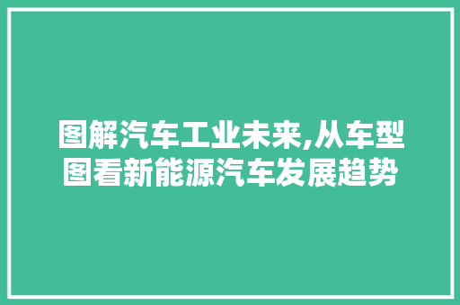 图解汽车工业未来,从车型图看新能源汽车发展趋势